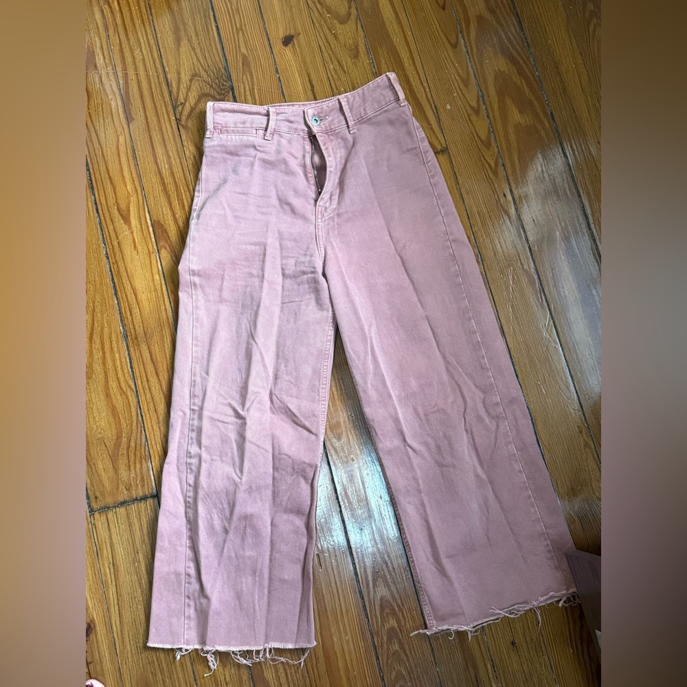 Zara Dusty Rose Trousers